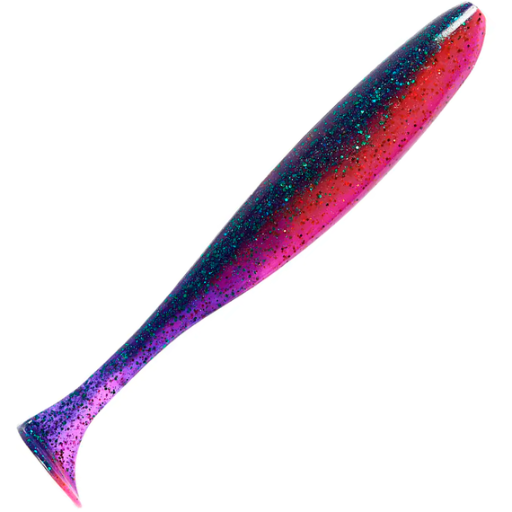 Силикон Keitech Easy Shiner 5" (5 шт/уп), цвет: ea#21 mystic june bug, Длина силикона: 5" (12.7 см), Расцветка силикона: EA#21 Mystic June Bug, фото 
