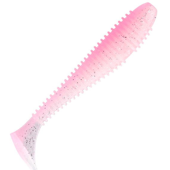 Силікон Keitech Swing Impact FAT 3.3" (7 шт/упак), колір:ea#10 pink silver glow, Довжина силікону: 3.3" (8.4 см), Колір силікону: EA#10 Pink Silver Glow, фото 