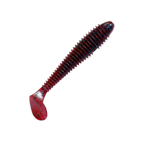 Силікон Keitech Swing Impact FAT 6.8" (3 шт/уп),, колір: ea#03 grape, Довжина силікону: 6.8" (17.3 см), Колір силікону: EA#03 Grape, фото 