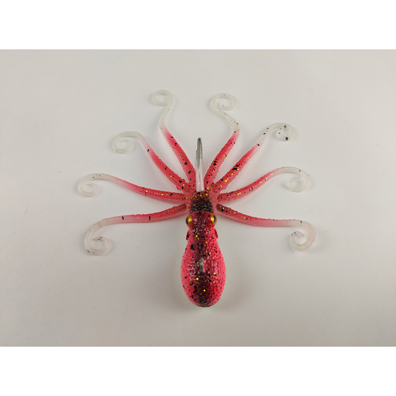Силікон Savage Gear 3D Octopus 150mm 70.0g UV Pink Glow (поштучно), Довжина силікону: 150mm, Колір силікону: UV Pink Glow, фото , изображение 8