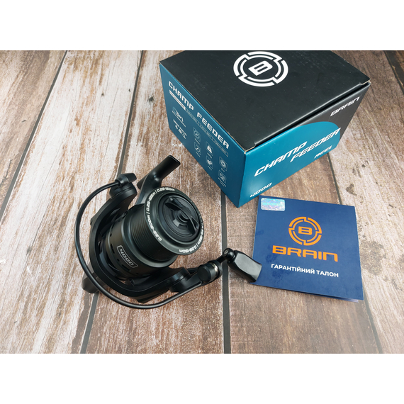 Фидерная катушка Brain Champ Feeder 4000 (3+1 подшип.), 4.8:1, Размер шпули: 4000, фото , изображение 11