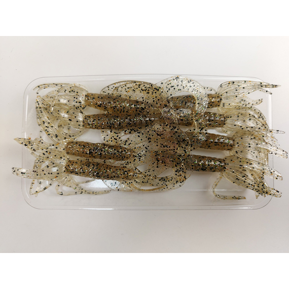 Силікон Keitech Little Spider 3" (8 шт/упак), колір:320 silver shad, Довжина силікону: 3" (7.6 см), Колір силікону: 320 Silver Shad, фото , изображение 5