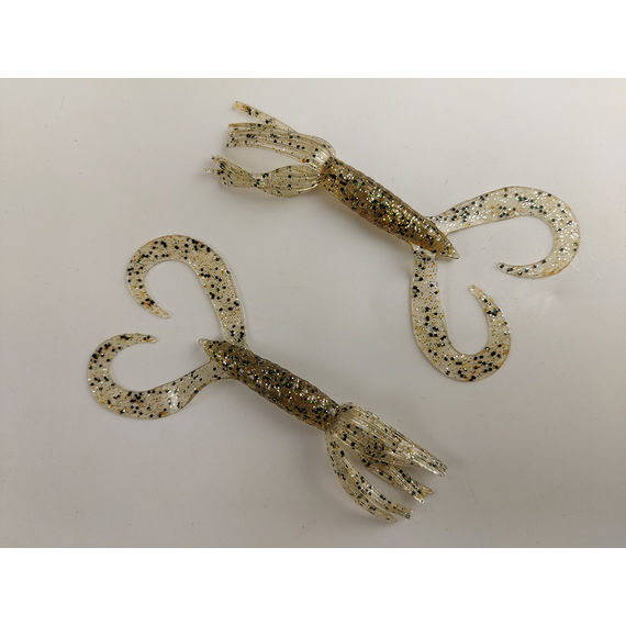 Силікон Keitech Little Spider 3" (8 шт/упак), колір:320 silver shad, Довжина силікону: 3" (7.6 см), Колір силікону: 320 Silver Shad, фото , изображение 3