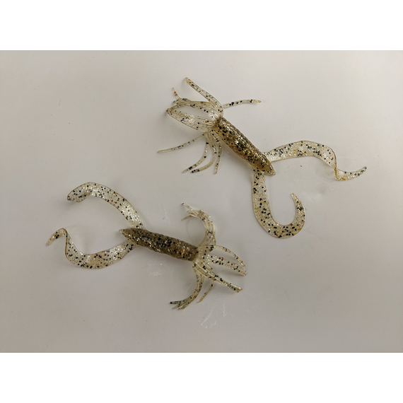 Силікон Keitech Little Spider 3" (8 шт/упак), колір:320 silver shad, Довжина силікону: 3" (7.6 см), Колір силікону: 320 Silver Shad, фото , изображение 4