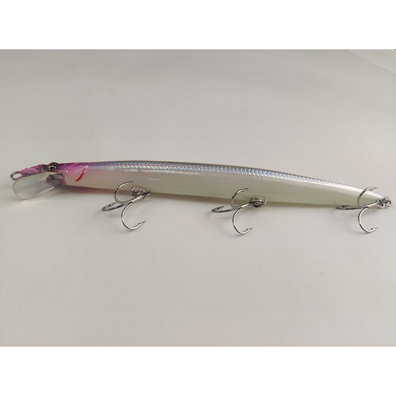 Воблер Savage Gear Sandeel Jerk Minnow F 175mm 25.0g Pink Head, Размер/Вес: 175мм/25г, Цвет воблера: Pink Head, фото , изображение 10