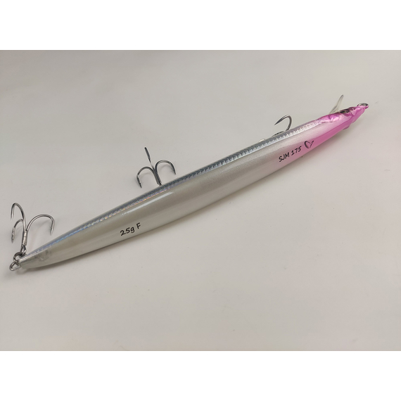 Воблер Savage Gear Sandeel Jerk Minnow F 175mm 25.0g Pink Head, Размер/Вес: 175мм/25г, Цвет воблера: Pink Head, фото , изображение 12
