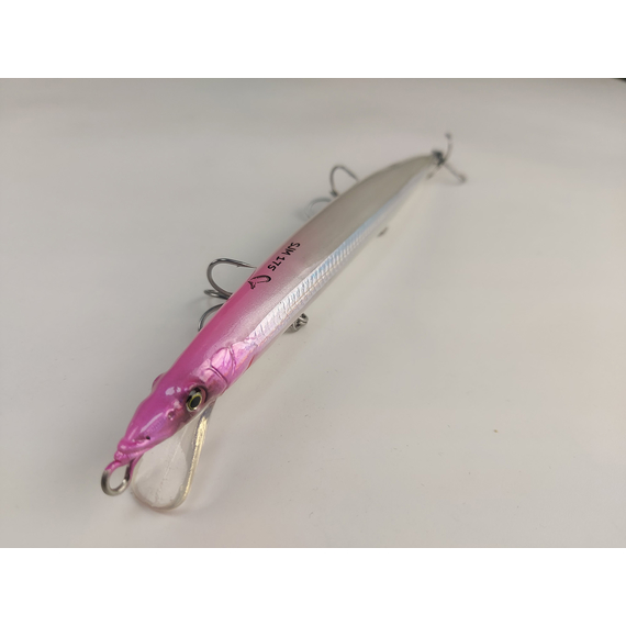 Воблер Savage Gear Sandeel Jerk Minnow F 175mm 25.0g Pink Head, Размер/Вес: 175мм/25г, Цвет воблера: Pink Head, фото , изображение 13