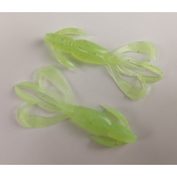 Силікон Keitech Crazy Flapper 2.4" (10 шт/уп),, колір: ea#19 electric chart shad, Довжина силікону: 2.4" (6.1 см), Колір силікону: EA#19 Electric Chart Shad, фото , изображение 12