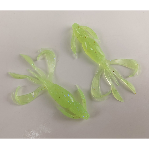 Силікон Keitech Crazy Flapper 2.4" (10 шт/уп),, колір: ea#19 electric chart shad, Довжина силікону: 2.4" (6.1 см), Колір силікону: EA#19 Electric Chart Shad, фото , изображение 13