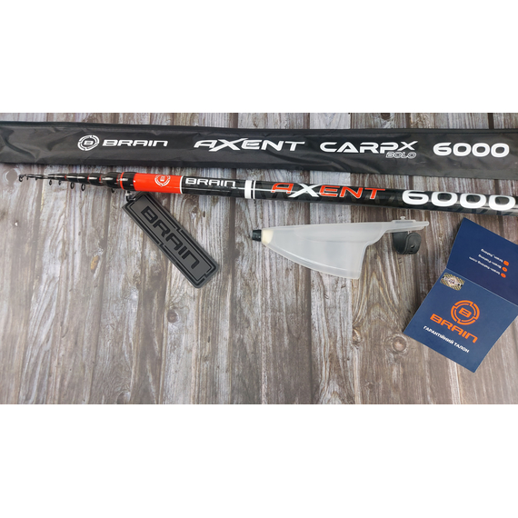 Удилище Brain Axent Carp Bolo 6.00m 50-150g для бокового кивка (болонское, с кольцами, телескопическое), Довжина: 6m, фото , изображение 9