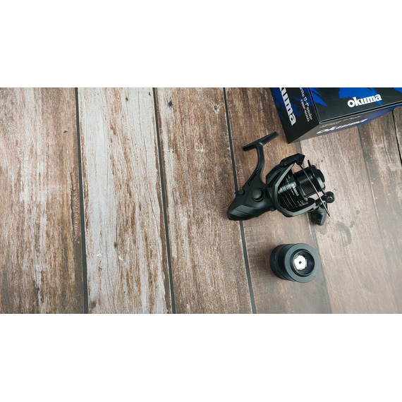 Катушка Okuma Carbonite B-Feeder CBBF-5000 1+1BB 4.5:1, фото , изображение 16