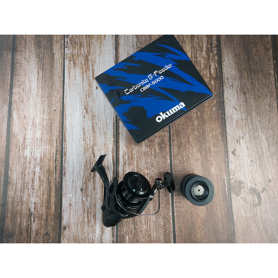 Катушка Okuma Carbonite B-Feeder CBBF-5000 1+1BB 4.5:1, фото , изображение 2