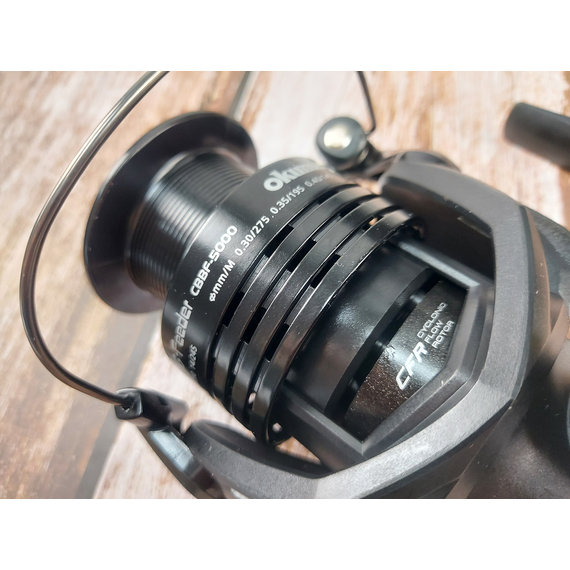 Катушка Okuma Carbonite B-Feeder CBBF-5000 1+1BB 4.5:1, фото , изображение 12