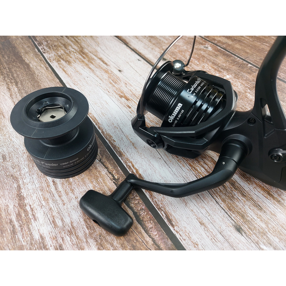 Катушка Okuma Carbonite B-Feeder CBBF-5000 1+1BB 4.5:1, фото , изображение 15
