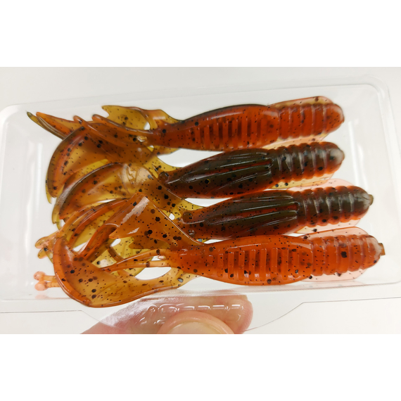 Силікон Select Kraken-X 3.5" col.217 (4 шт/упак), Довжина силікону: 3.5" (8.89 см), Колір силікону: 217, фото , изображение 8