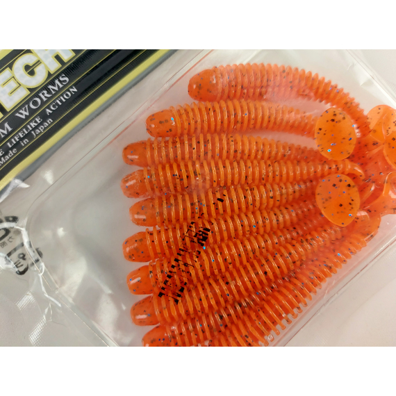 Силікон Keitech Swing Impact 2.5" (10 шт/упак), колір:ea#13 spicy mustard/blue, Довжина силікону: 2.5" (6.3 см), Колір силікону: EA#13 Spicy Mustard/Blue, фото , изображение 9