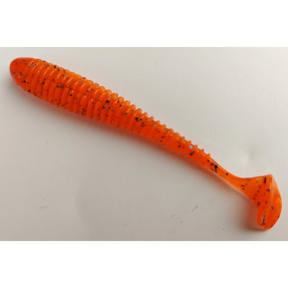 Силікон Keitech Swing Impact 2.5" (10 шт/упак), колір:ea#13 spicy mustard/blue, Довжина силікону: 2.5" (6.3 см), Колір силікону: EA#13 Spicy Mustard/Blue, фото , изображение 3