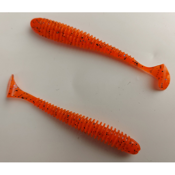 Силікон Keitech Swing Impact 2.5" (10 шт/упак), колір:ea#13 spicy mustard/blue, Довжина силікону: 2.5" (6.3 см), Колір силікону: EA#13 Spicy Mustard/Blue, фото , изображение 5