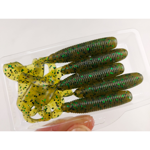 Силікон Select Geely 4" col.008 (5 шт/упак), Довжина силікону: 4.0" (10.16 см), Колір силікону: 008, фото , изображение 11