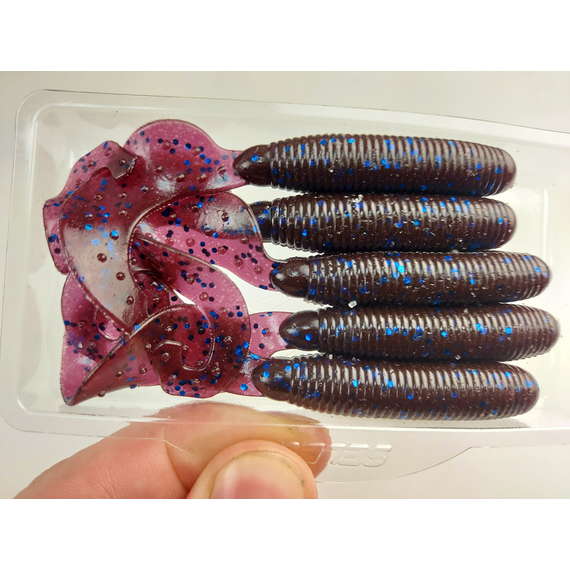 Силікон Select Geely 4" col.010 (5 шт/упак), Довжина силікону: 4.0" (10.16 см), Колір силікону: 010, фото , изображение 8