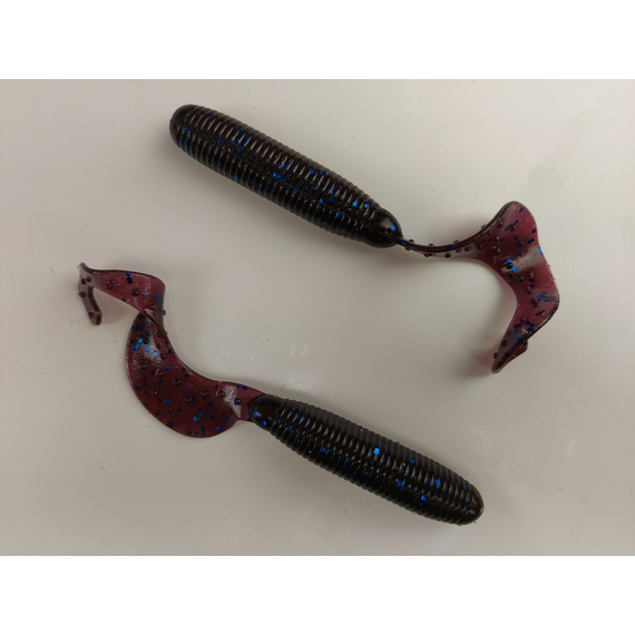 Силікон Select Geely 4" col.010 (5 шт/упак), Довжина силікону: 4.0" (10.16 см), Колір силікону: 010, фото , изображение 4