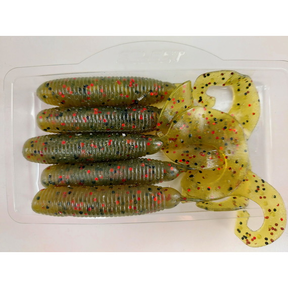 Силікон Select Geely 4" col.002 (5 шт/упак), Довжина силікону: 4.0" (10.16 см), Колір силікону: 002, фото , изображение 7