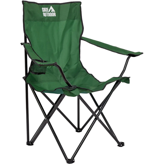 Стул раскладной SKIF Outdoor Comfort Plus (усиленный). Цвет: зеленый, до 120кг (с чехлом), Выберите цвет: Зелений, Рекомендуем нагрузку: 120 кг, фото , изображение 3
