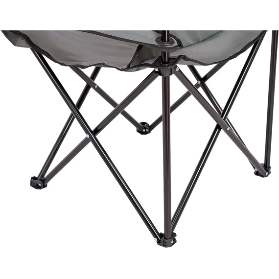 Стул раскладной SKIF Outdoor Comfort Plus (усиленный). Цвет: серый, до 120кг (с чехлом), Выберите цвет: сірий, Рекомендуем нагрузку: 120 кг, фото , изображение 9