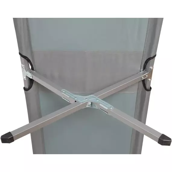 Розкладне армійське ліжко (розкладачка) до 140кг + Чохол (колір: сірий), Конструкція ліжка: НАТО (сіра), фото , изображение 5