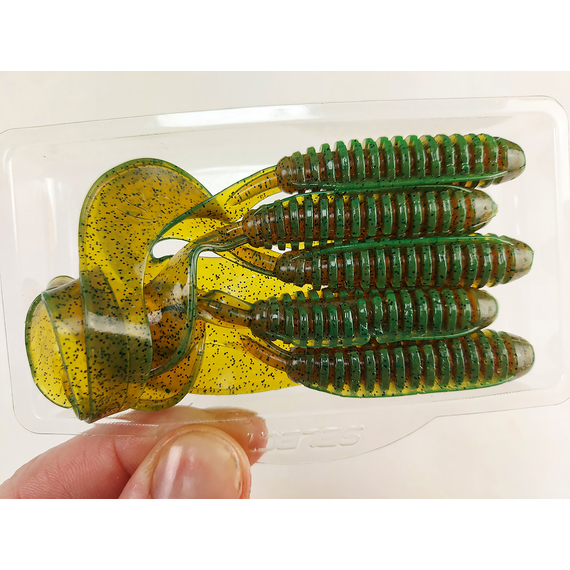 Силикон Select Freek 4.5" col.087 (5 шт/упак), Длина силикона: 4.5" (11.43 см), Расцветка силикона: 087, фото , изображение 10