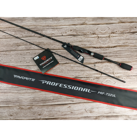 Спінінг Favorite Professional NEW PRF-732UL 2.20m 2-8g, Модель: 2.20m 2-8g, фото , изображение 3