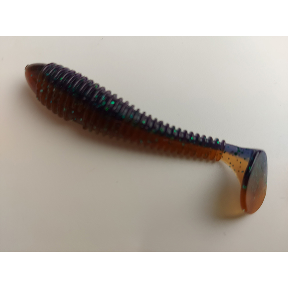 Силикон Select Fatfish 2.4" col.206 (6 шт/упак), Длина силикона: 2.4" (6.1 см), Расцветка силикона: 206, фото , изображение 4