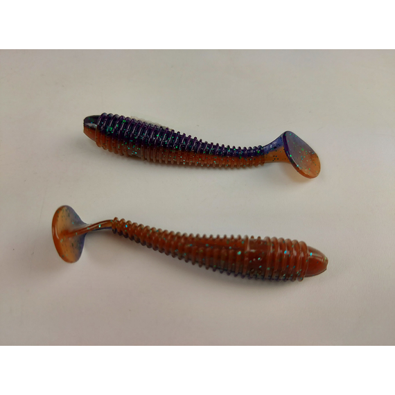Силикон Select Fatfish 2.4" col.206 (6 шт/упак), Длина силикона: 2.4" (6.1 см), Расцветка силикона: 206, фото , изображение 6