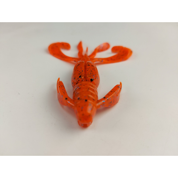 Силикон Keitech Crazy Flapper 3.6" (7 шт/упак) ц:ea#13 spicy mustard/blue, Длина силикона: 3.6" (9.1 см), Расцветка силикона: EA#13 Spicy Mustard/Blue, фото , изображение 11