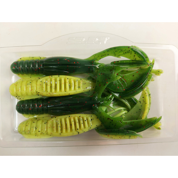 Силікон Select Kraken-X 3.5" col.203 (4 шт/упак), Довжина силікону: 3.5" (8.89 см), Колір силікону: 203, фото , изображение 4