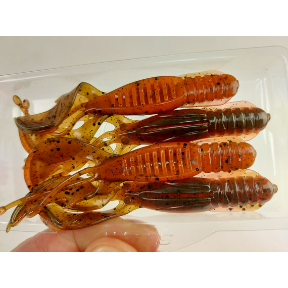 Силікон Select Kraken-X 3.5" col.217 (4 шт/упак), Довжина силікону: 3.5" (8.89 см), Колір силікону: 217, фото , изображение 12