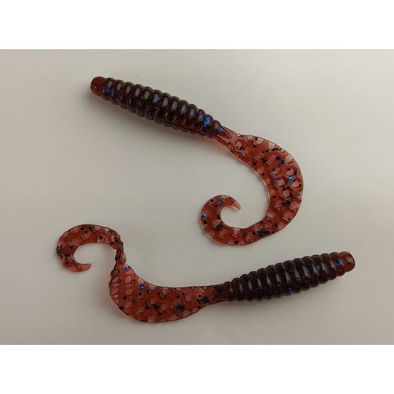 Силікон Select CC-Grub 3.5" col.010 (6 шт/упак), Довжина силікону: 3.5" (8.89 см), Колір силікону: 010, фото , изображение 5