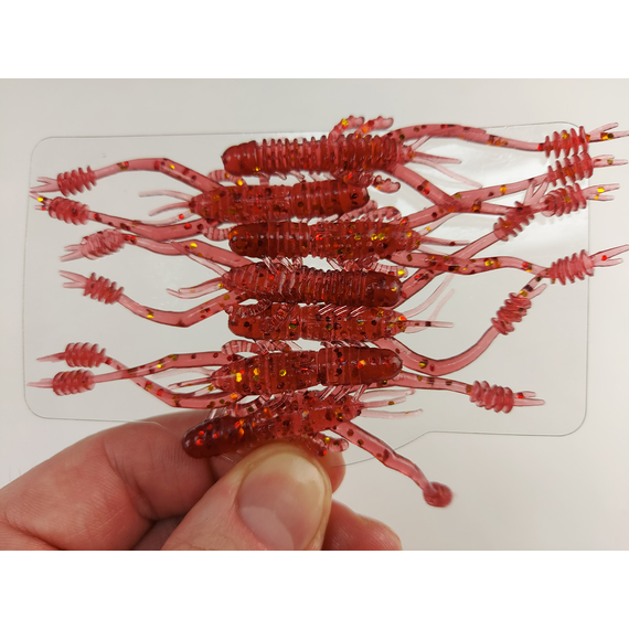 Силікон Select Sexy Shrimp 3" col.003 (7 шт/упак), Довжина силікону: 3" (7.62 см), Колір силікону: 003, фото , изображение 9