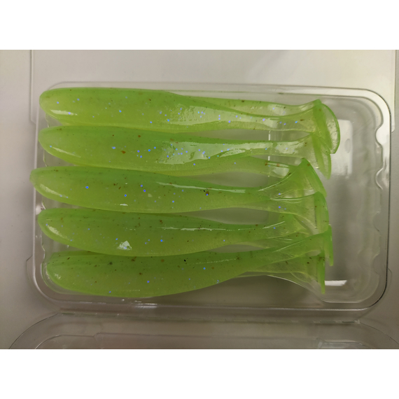 Силікон Keitech Easy Shiner 3" (10 шт/уп),, колір: ea#19 electric chart shad, Довжина силікону: 3" (7.6 см), Колір силікону: EA#19 Electric Chart Shad, фото , изображение 9