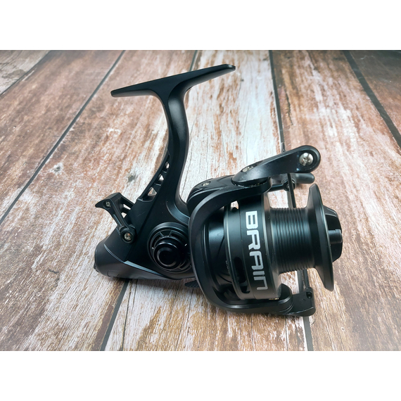 Катушка Brain Classic Carp 6000, подшип. 4+1, с бейтраннером (ручка вкручивается в главную пару), 5.0:1, Размер шпули: 6000, Тип котушки: з бейтранером, фото , изображение 11