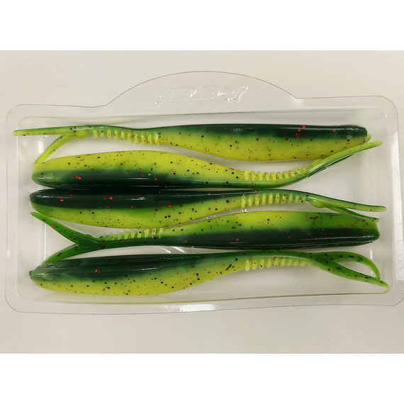 Силикон Select Victim V-Tail 4" #203 (5 шт/уп), Длина силикона: 4.0" (10.16 см), Расцветка силикона: 203, фото , изображение 7