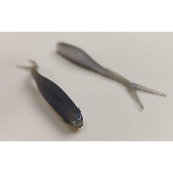 Силікон Select Victim V-Tail 2.5" #301 (7 шт / уп), Довжина силікону: 2.5" (6.1 см), Колір силікону: 301, фото , изображение 9