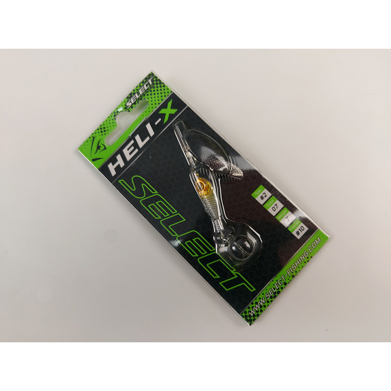 Блешня Select Heli-X №2 7.0g #07, Вага блешні: 7г, Колір блешні: 07, фото , изображение 2