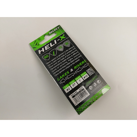 Блешня Select Heli-X №2 7.0g #07, Вага блешні: 7г, Колір блешні: 07, фото , изображение 3