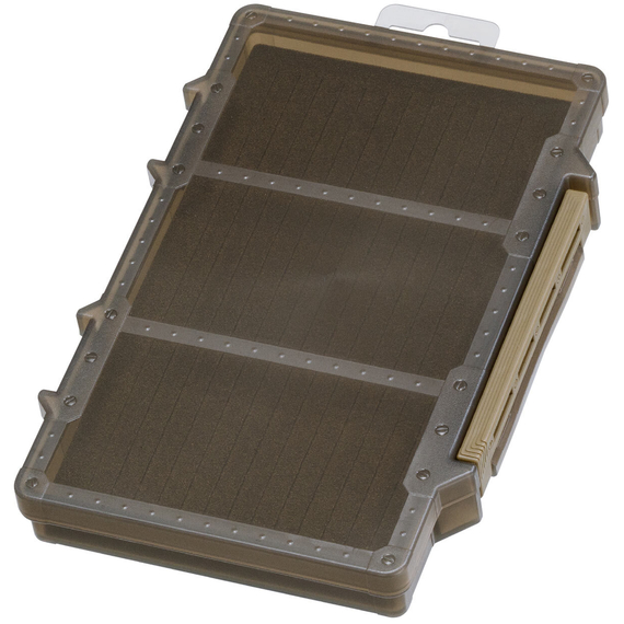 Коробка для снастей DaiichiSeiko MC Case #195S (темно-землистий) — компактна, з надійною фіксацією, фото 