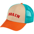 Кепка Brain Red Logo 60 ц:beige/coffee, фото 