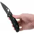 Ніж Spyderco Manix 2 Black Blade, CTS BD1N, FRCP к:black, фото 