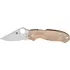 Ніж Spyderco Para 3 Brown Canvas Micarta к:brown, фото 