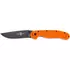 Ніж Ontario Knife RAT I Black Blade Linerlock к:orange, фото 