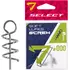 Штопор для силікону Select Soft Lures Screw #000 9mm (8 шт / уп), Размер: 9мм, фото 